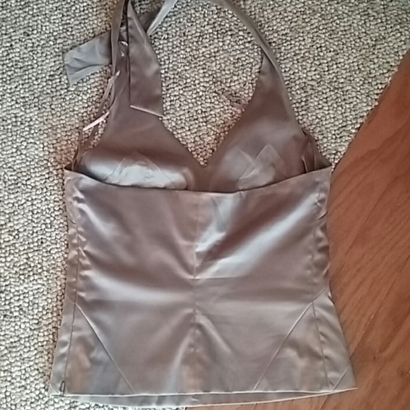 Purple H&M Lined Halter Top size 8 - Picture 4 of 8